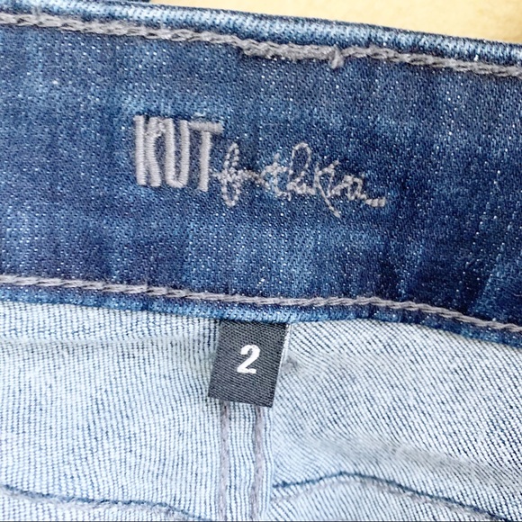 Kut from the Kloth Cropped Capri Denim Jeans - Picture 5 of 8